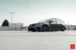 Volkswagen Golf R Estate on Vossen Wheels (VFS-10) 2017 года